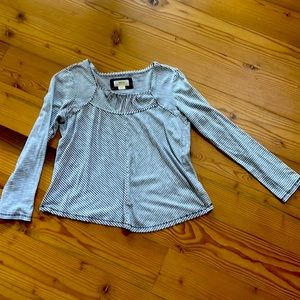 Maeve Anthropologie striped top